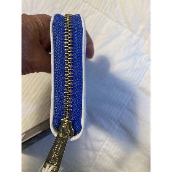 Disney Loungefly Mousercise Minnie Mickey Donald Zip Continental Wallet NWT - Picture 7 of 14